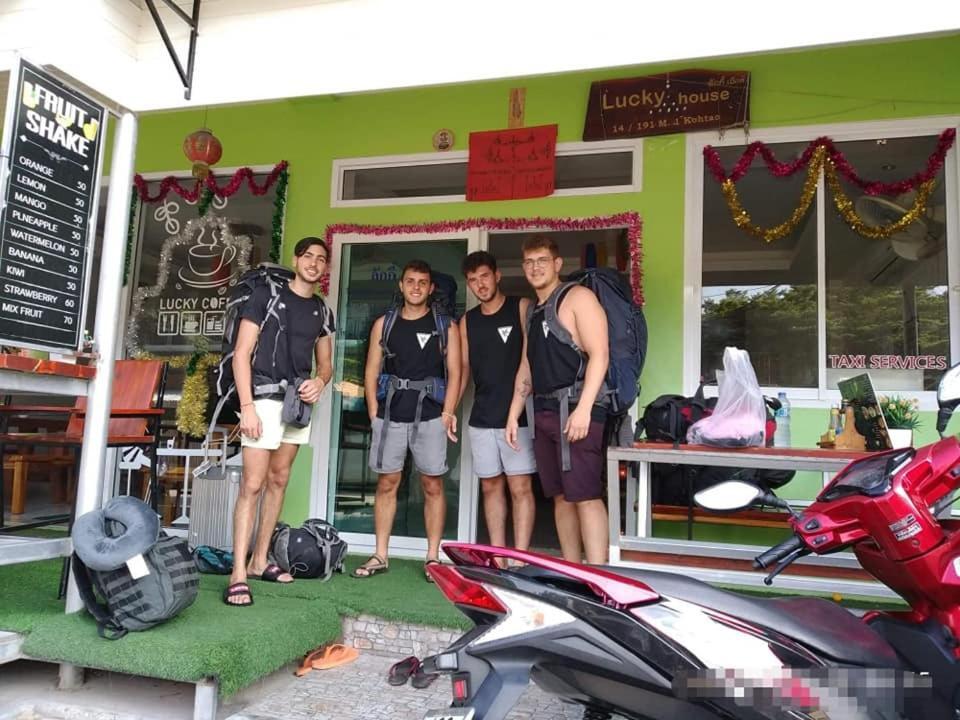 A Pousada Lucky House Ko Tao Exterior foto